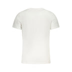 White Cotton Men's T-Shirt