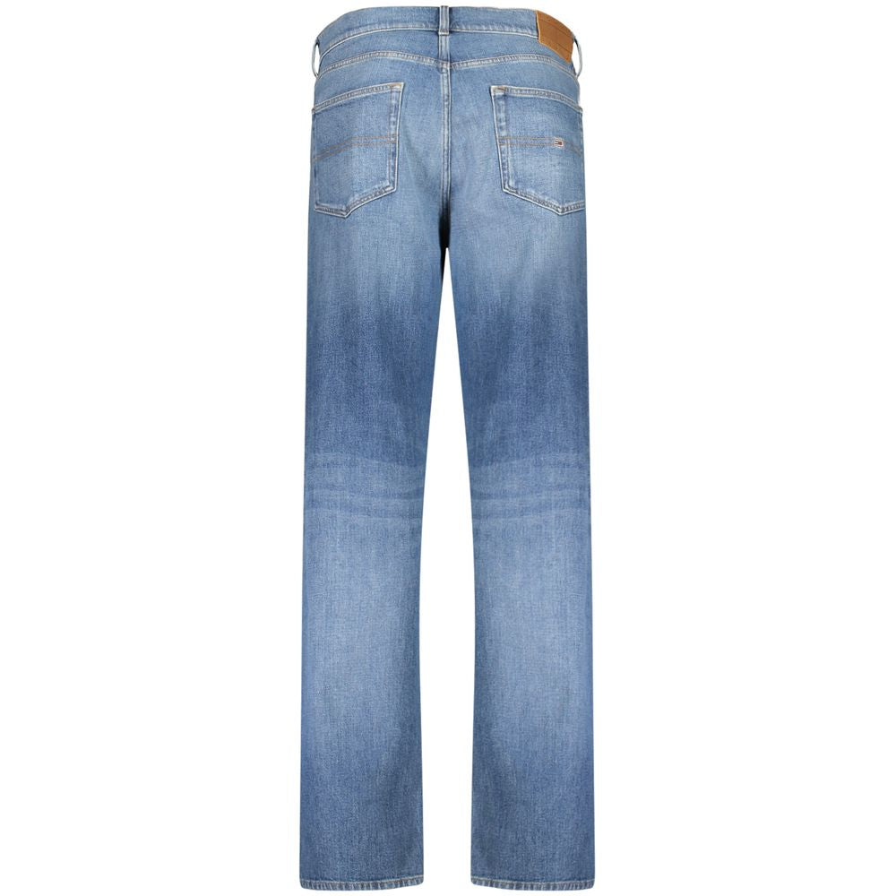 Blue Cotton Men's Jeans
