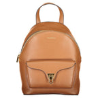 Marrone Leather Women Backpack