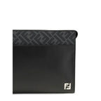 Black Calf Leather Bos Taurus Clutch Bag