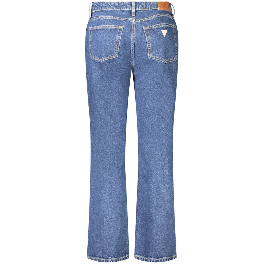 Blu Cotton Women Jeans