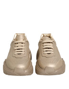 Gold Leather Daymaster Women Sneaker Shoes
