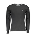 Black Wool Men's Sweater