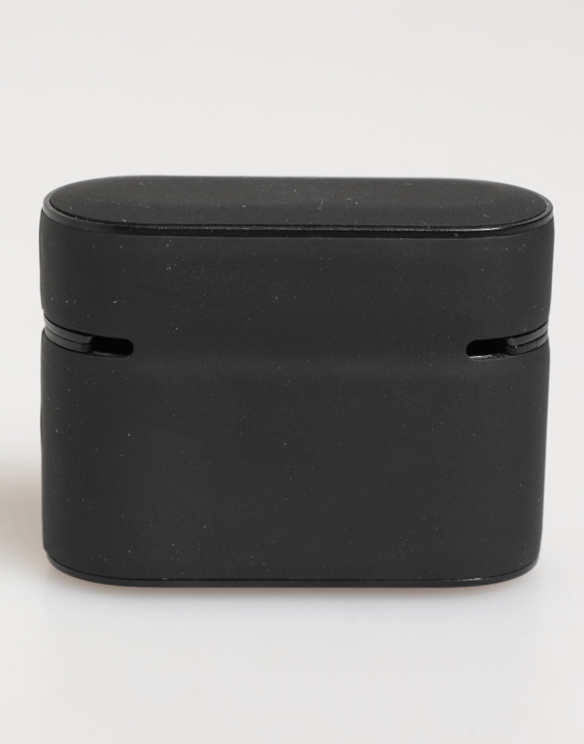Black Mint Rubber Logo Embossed Accessory  Airpods Case
