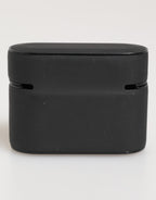 Black Yellow Rubber Logo Embossed Accessory Airpods Case