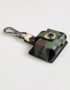 Multicolor Camouflage Leather Metal Accessory  Airpods Case