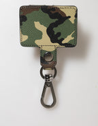 Multicolor Camouflage Leather Metal Accessory  Airpods Case