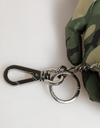 Camouflage Multicolor Animal Silhouette Keychain Keyring