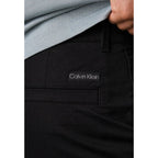 Black Recycled Cotton Chino Pants
