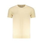 Beige Cotton Men's T-Shirt