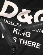 Black Cotton Sleeveless Tank Top DG Logo Men T-shirt