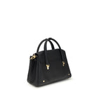 Black Calf Leather Bos Taurus Shoulder Bag