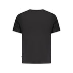 Black Cotton Men T-Shirt