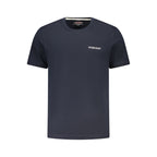 Blu Cotton Men T-Shirt