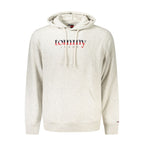 Gray Cotton Mens Hoodie