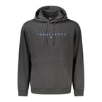 Black Cotton Men's Sweatshirt