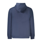 Blue Cotton Men's Hoodie