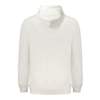 White Cotton Men Sweatshirt