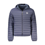 Blue Polyamide Men's Jacket