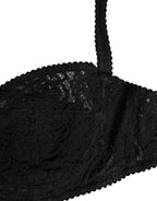 Black Lace Underwire Bra Lingerie Underwear