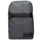 Gray Fabric Crossbody Bag