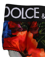 Multicolor Floral Print High Waist Panty Underwear