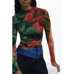 Green Viscose Sweater