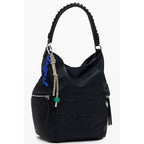 Black Polyurethane Women's Backpack