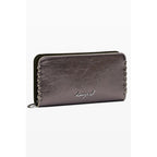 Bronze Polyurethane Women Wallet