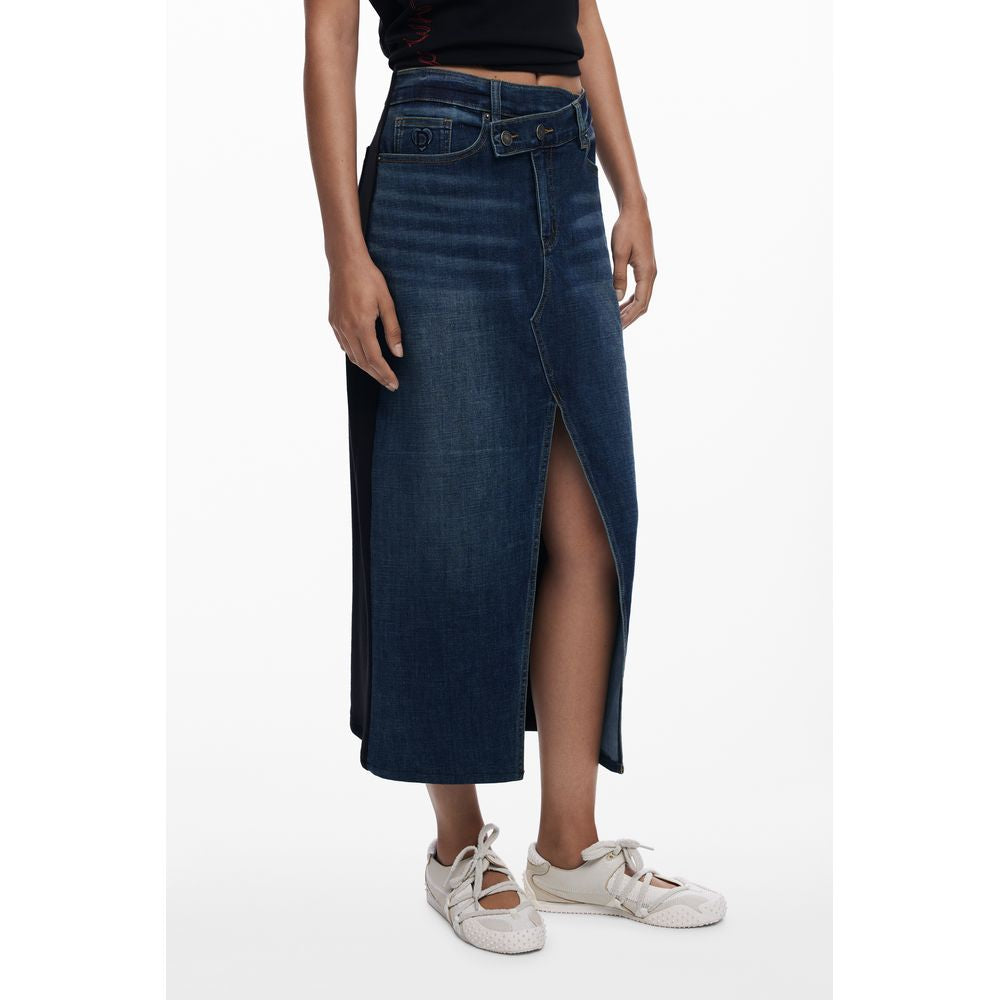 Blu Cotton Women's Skirt
