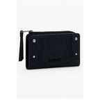 Nero Poliuretano Women Wallet