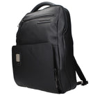 Black Leather Backpack