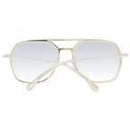 Beige Acetate & Plastic Sunglasses
