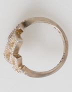 Geometric Diamond Shape Pave CZ Crystal Jewelry Ring