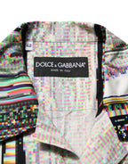 Multicolor Graphic Collared Casual Shirt