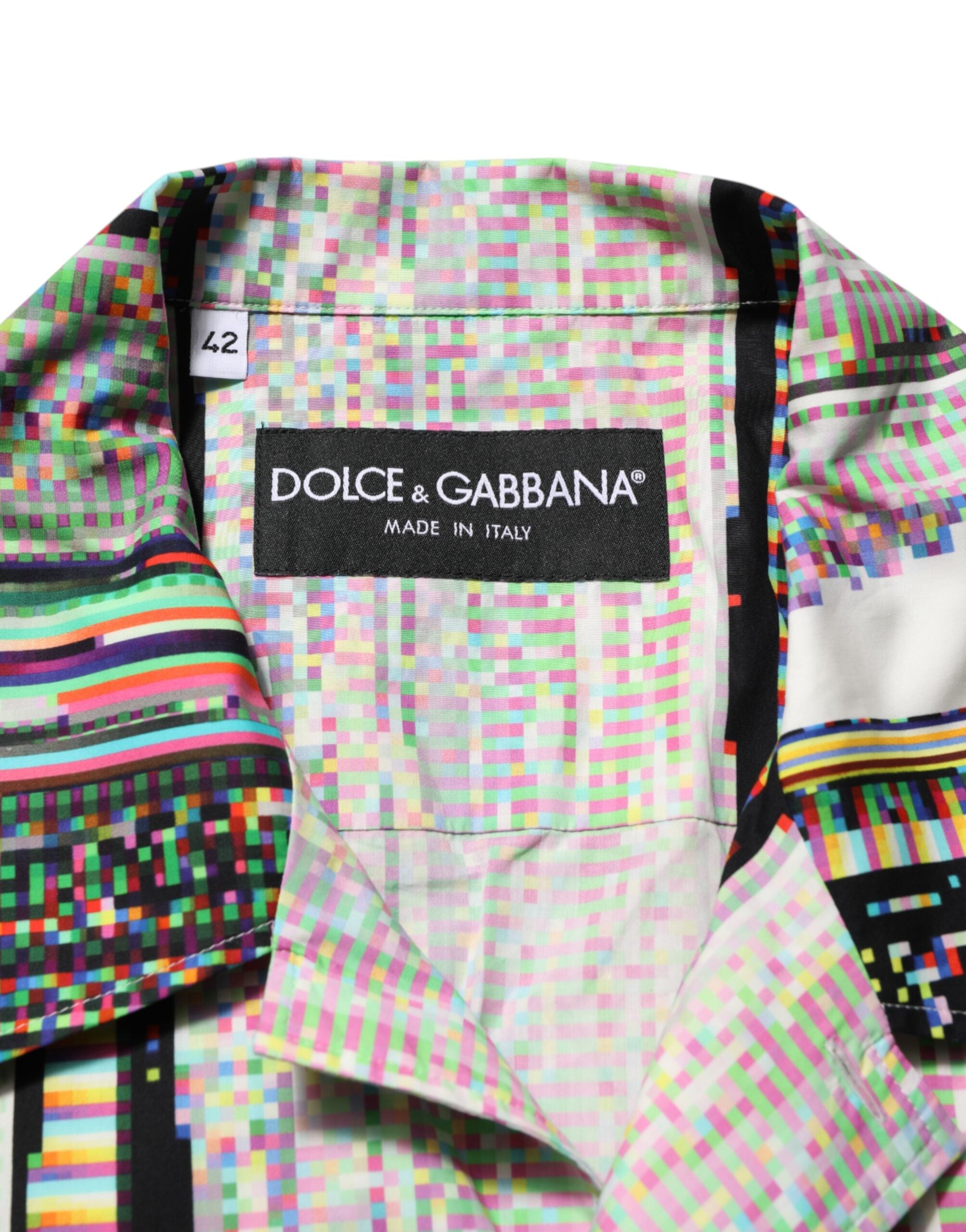 Multicolor Graphic Collared Casual Shirt
