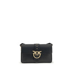 Black Leather Shoulder Bag
