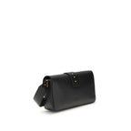 Black Leather Shoulder Bag
