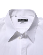 White Cotton MARTINI Men Formal Dress Shirt