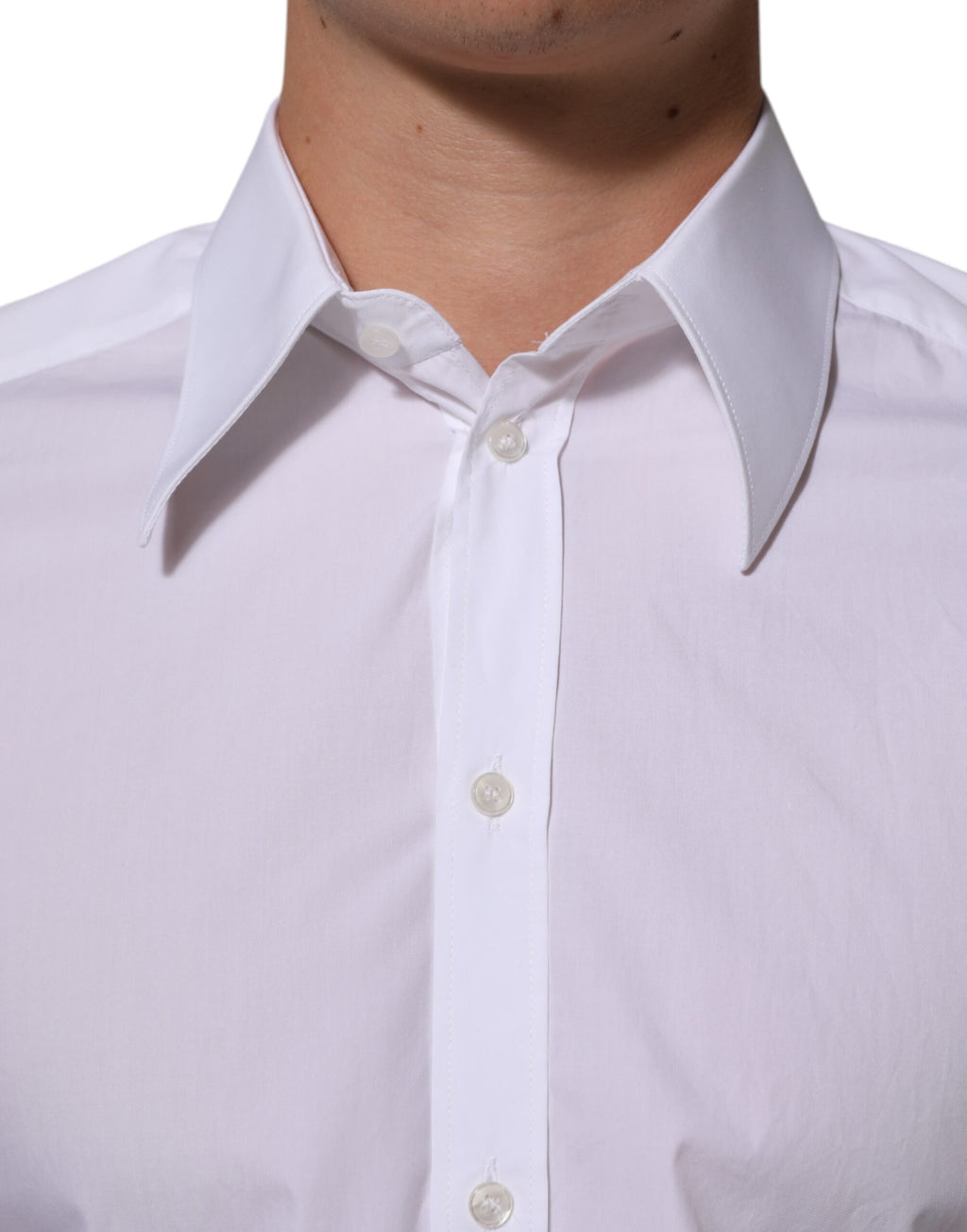 White Cotton MARTINI Men Formal Dress Shirt