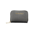 Black Polyurethane Women Wallet