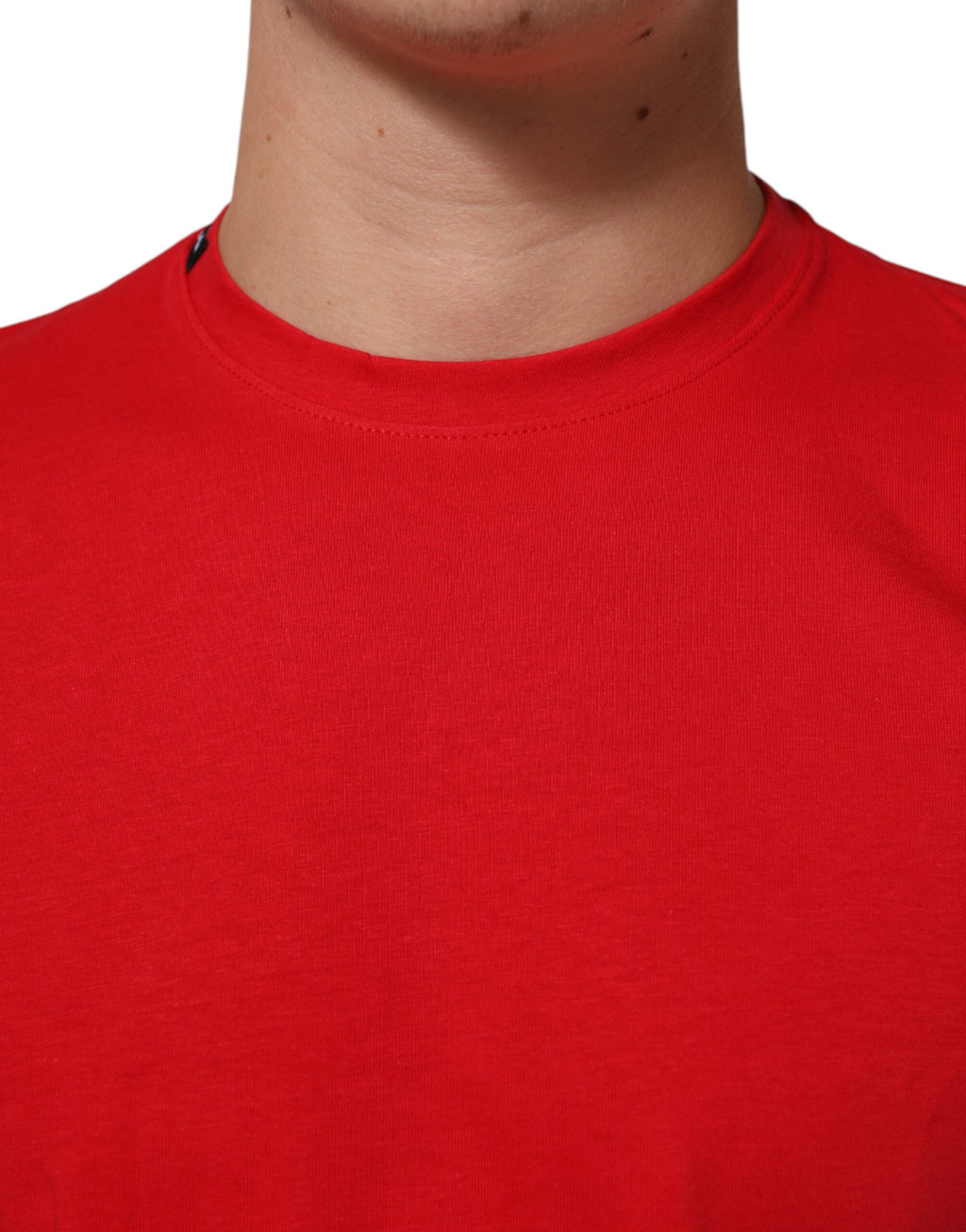Red Goodluck 2023 Cotton Crew Neck T-shirt