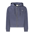 Blue Cotton Women's Hoodie