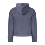 Blue Cotton Women's Hoodie