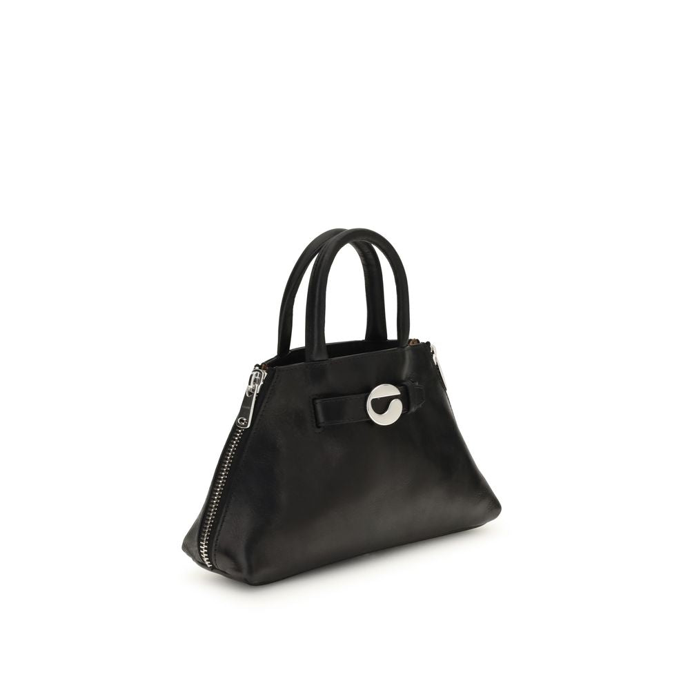 Black Calf Leather Bos Taurus Shoulder Bag