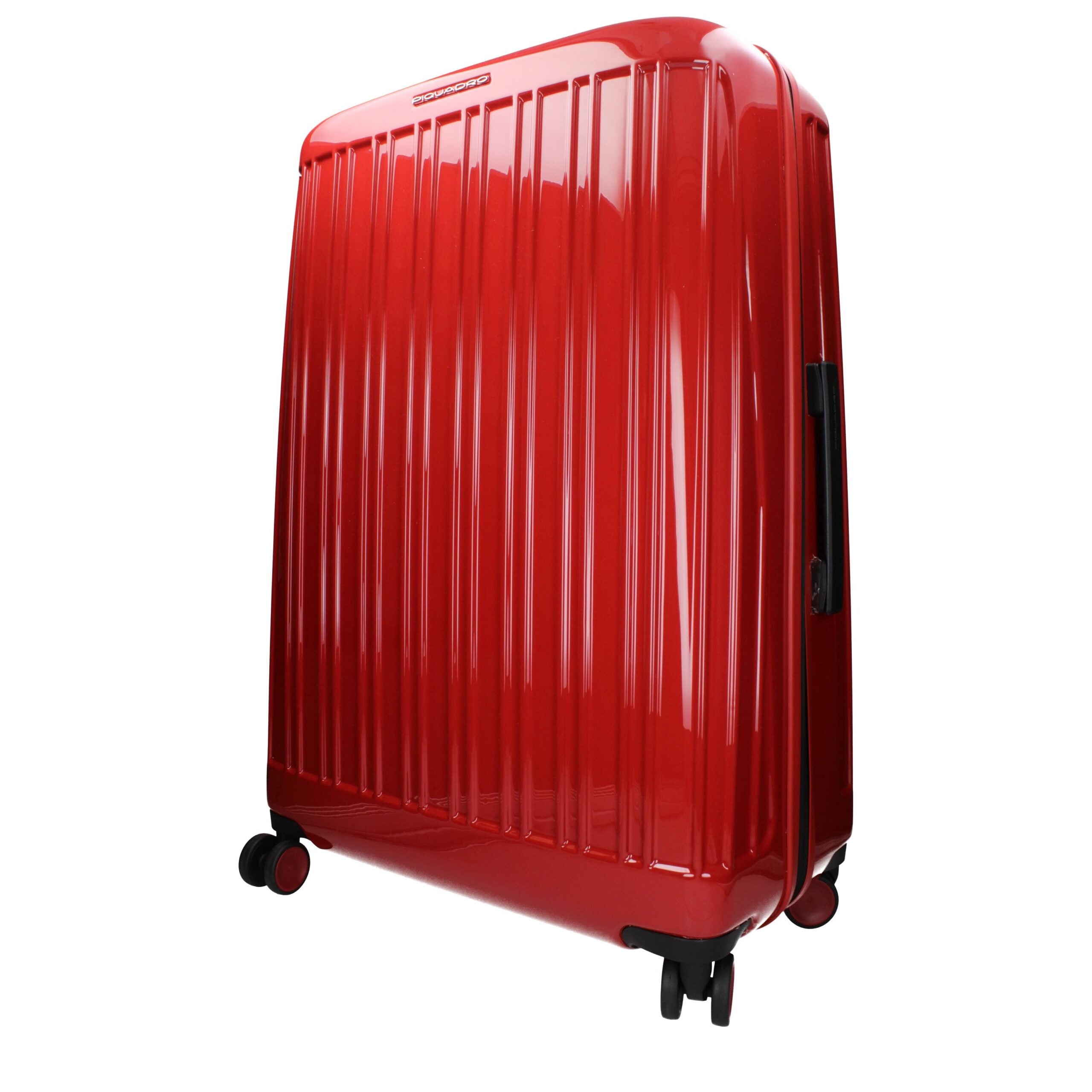 Red Polycarbonate Luggage And Travel
