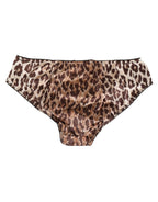 Multicolor Leopard Print Girdle Panty Underwear