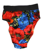 Multicolor Floral Print High Waist Panty Underwear