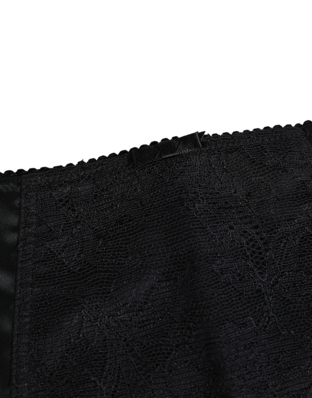 Black Silk Stretch Slip Cycling Women Underwear