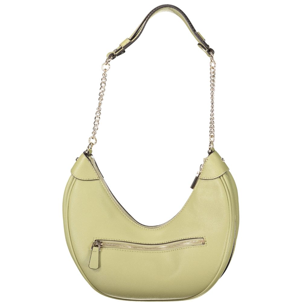 Verde Polyurethane Women Handbag